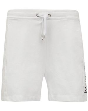 EA7 Strap-Up Shorts - White