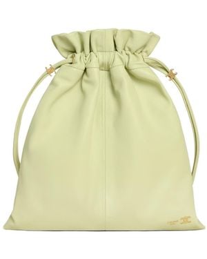 Celine Small Crystal Pouch - Metallic