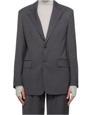 Filippa K Logo Blazer - Grey