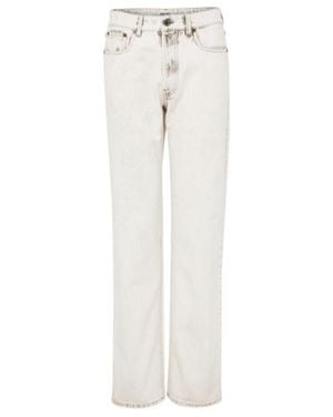 Miu Miu Straight-Cut Jeans - White