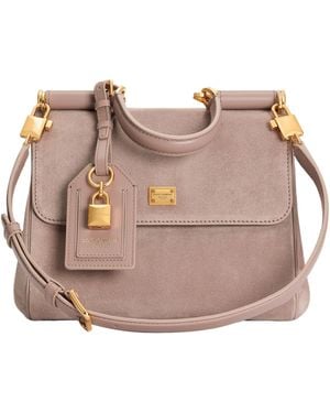 Dolce & Gabbana Small My Sicily Handbag - Pink
