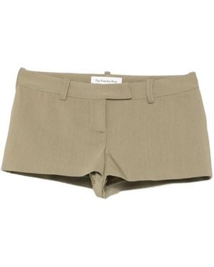 Frankie Shop Belt-Loop Shorts - Natural