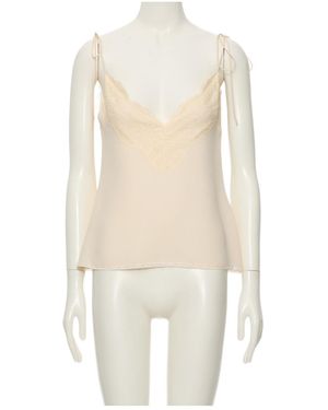 Valentino Silk Camisole - White