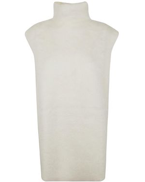 Marni Turtleneck Knitted Top - White
