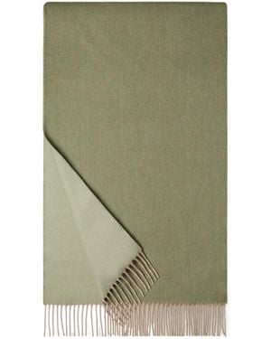 Loro Piana Two-Tone Scarf - Green