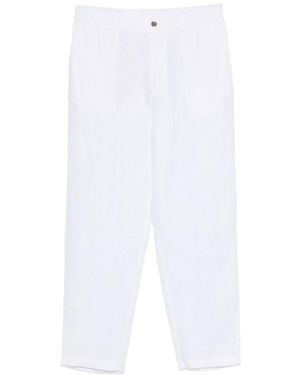 Ecoalf Ethiwin Button Trousers - White