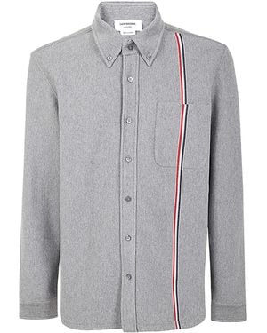 Thom Browne Buttoned Jacket - Grey