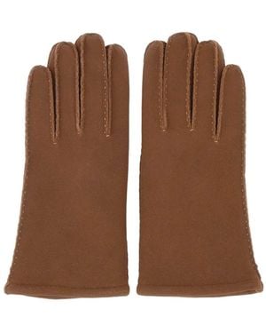 Gianni Chiarini Five Finger Gloves - Brown