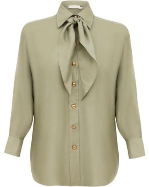 Zimmermann Relaxed Shirt - Green