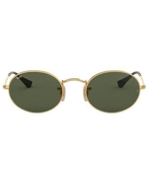Ray-Ban Oval Frame Sunglasses - Green
