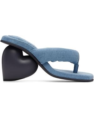 Yume Yume Yume Yume Love Mule Sandals - Blue