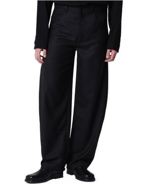 Séfr Wool-Blend Trousers - Black