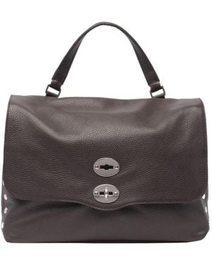 Zanellato Postina Twist-Lock Tote Bag - Blue