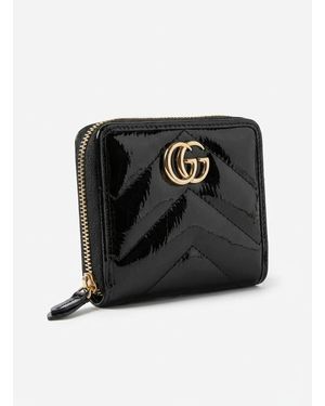 Gucci Gg Marmont Mini Wallet - Black
