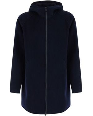 Aspesi Long-Sleeved Coat - Blue