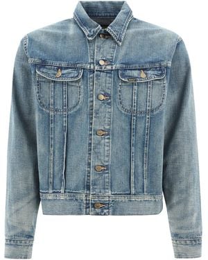 RRL Long-Sleeved Denim Coat - Blue
