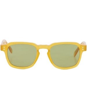 Retrosuperfuture Square Acetate Sunglasses - Yellow