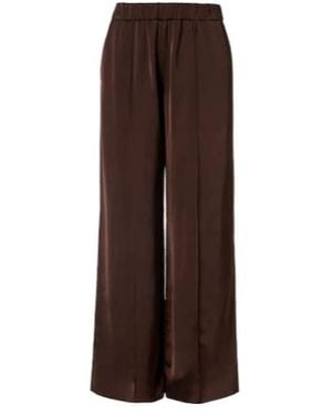 Jil Sander Wide-Leg Trousers - Brown