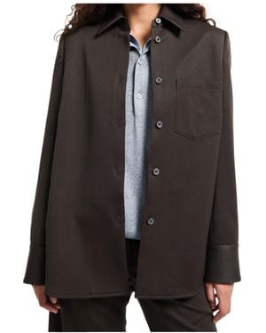 Acne Studios Long Sleeve Casual Jacket - Black