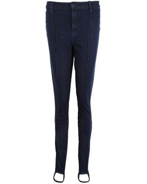 J Brand Footstep Detail Jeans - Blue