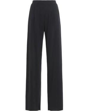 Amazuìn High-Waist Wide-Leg Trousers - Blue