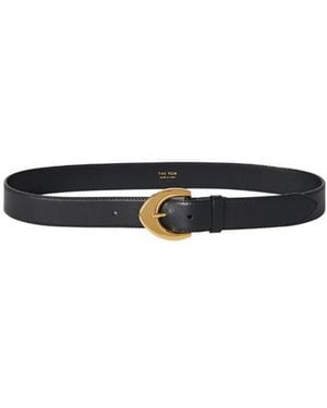 The Row Arrow Needle Buckle Belt - White
