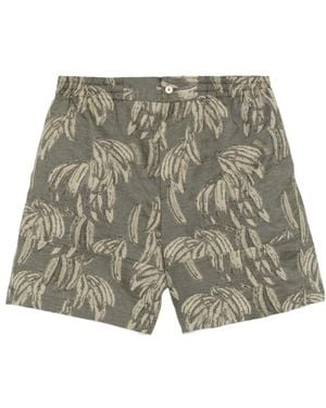 Jacquemus The Aloe Banana Jacquard Shorts - Grey