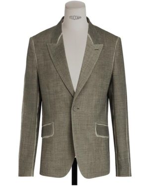 Dior Jacket With Resist-Printed Lines - Green