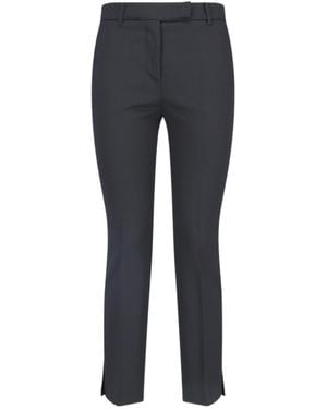 Incotex Tailored Straight-Leg Trousers - Blue