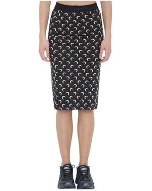 Marine Serre Skirt - Black