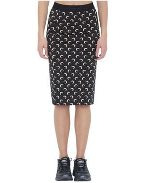 Marine Serre Skirt - Black