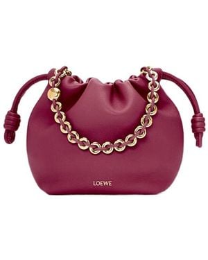 Loewe Mini Flamenco Purse Bag - Pink