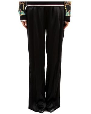 Givenchy Wide-Leg Casual Pants - Black
