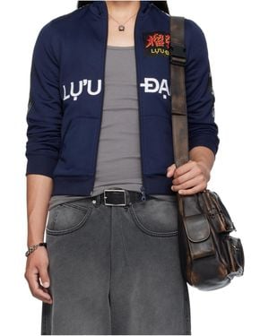 Lu'u Dan Shrunken Track Jacket - Blue