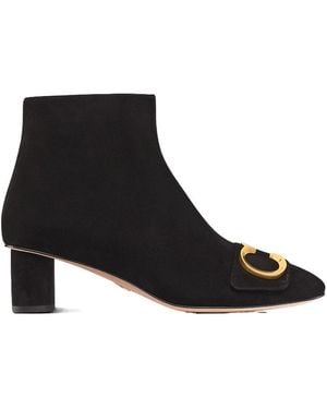 Dior C'Est Heeled Ankle Boot - Black