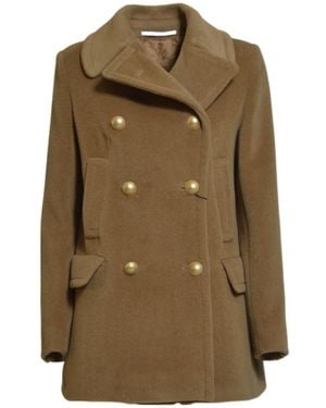 Tagliatore Blanche Double Breasted Coat - Green