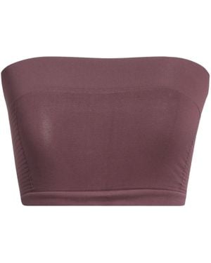 Rick Owens Strapless Tube Top - Purple