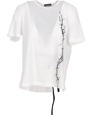 Ann Demeulemeester Fanie Standard Fit T-Shirt - White