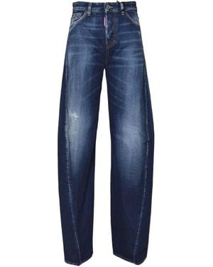 DSquared² Distressed Pants - Blue