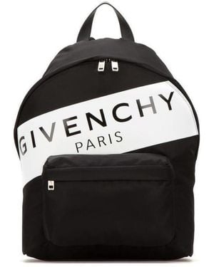 Givenchy Logo Stripe Backpack - Black