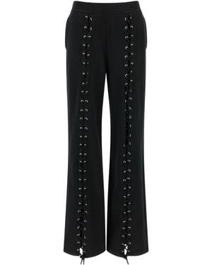 ROTATE BIRGER CHRISTENSEN Lacing Joggers - Black