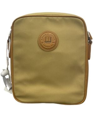 dunhill Decal Zipper Shoulder Bag - Green