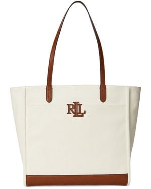 Ralph Lauren Large Capacity Handbag - White