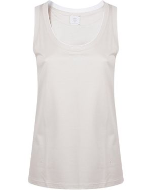 Eleventy Sleeveless Top - White