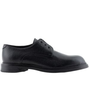 Emporio Armani Leather Shoes - Black