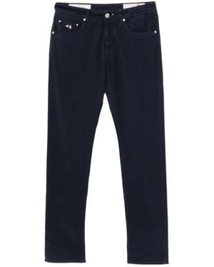 Tramarossa Casual Pants With Belt Loops - Blue
