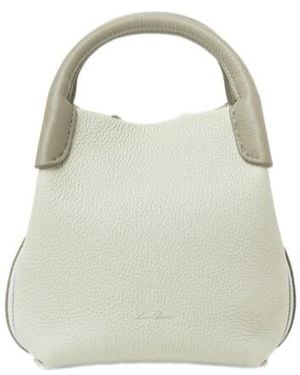 Loro Piana Micro Bale Bag - White