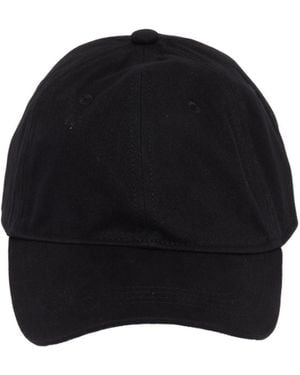 Acne Studios Twill Logo Cap - Black