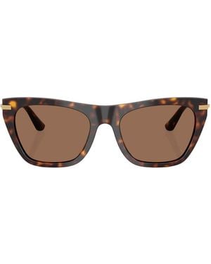 Dolce & Gabbana Eyewear Cat Eye Frame Sunglasses - Multicolor