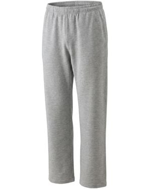 Gucci Wool Silk Leisure Trousers With Embroidery - Grey